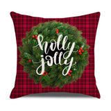 Valentine's Day Pillow Covers 4 Piece Random Styles Together, Christmas Pillow Sofa Cushion Cover