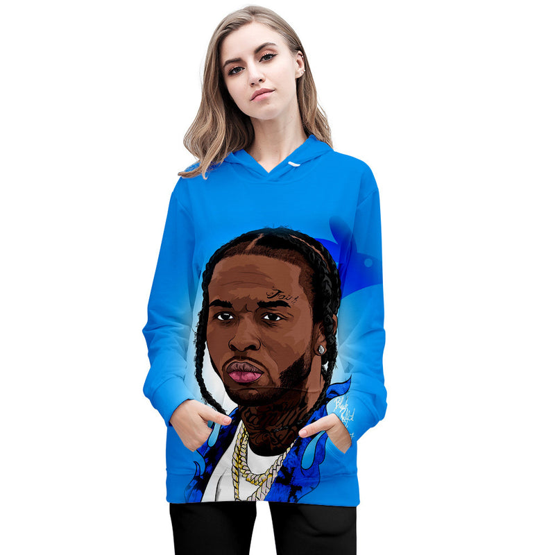 Pop Smoke Hoodies Rap Singer Peripheral Hooded