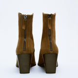 Western Shoes High-Top Low-Top Yellow Autumn and Winter Leisure Fashion Boots