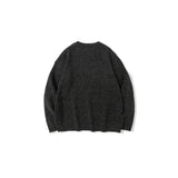 Men Sweater Cartoon Bear Jacquard Sweater Men's Autumn Loose Pullover