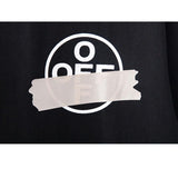 Off White T Shirt Short Sleeve Plus Size Casual Able Arrow Men'S Tshirt Owt
