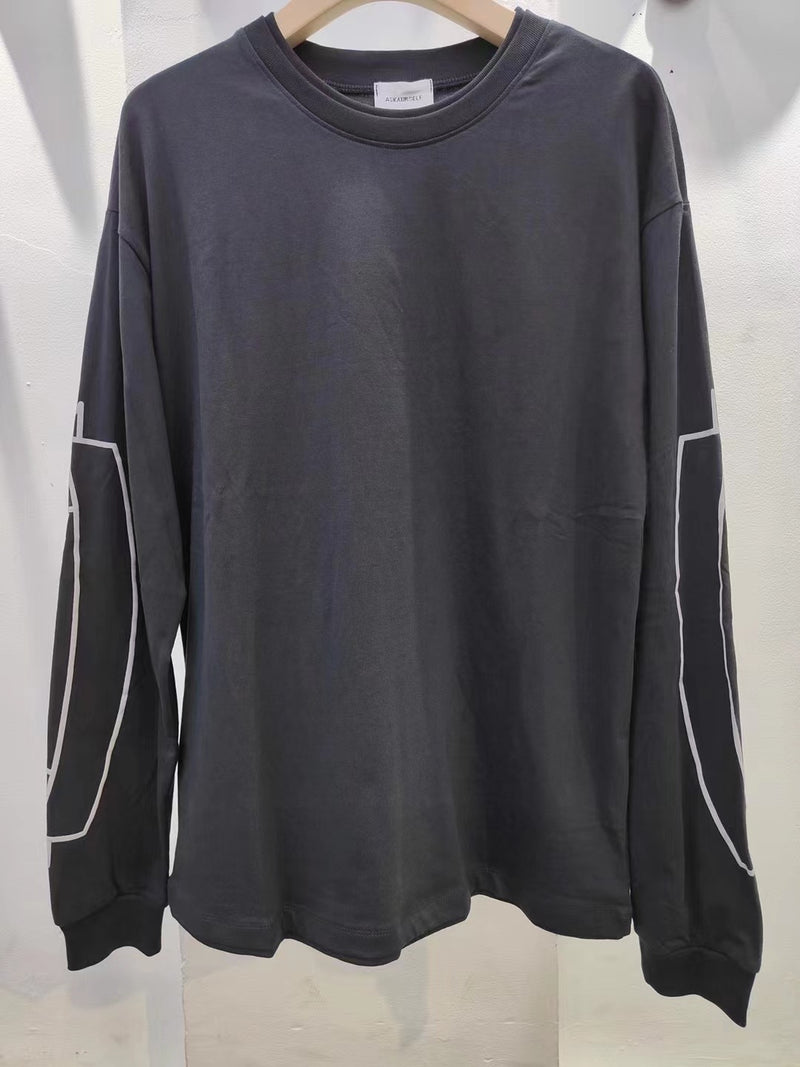 Askyurself T Shirt Long Sleeve T-shirt Loose Casual