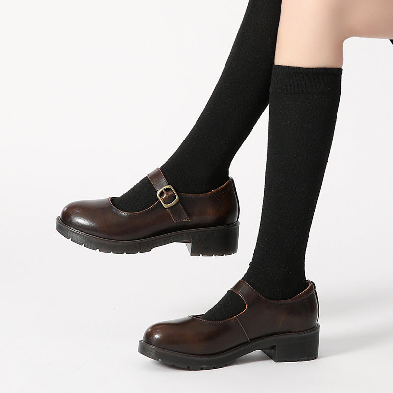 Mary Jane Shoes Mary Jane Shoes Vintage Leather Shoes