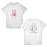BTS Proof T Shirt T-shirt Summer Loose-Fitting Casual round-Neck Short Sleeve