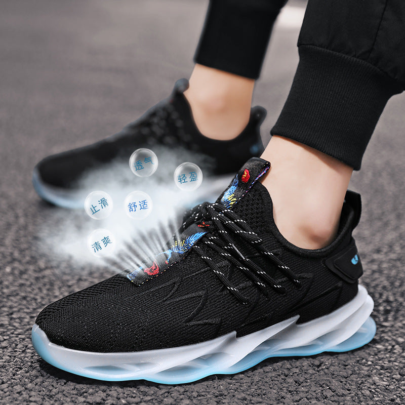 designer Sneaker Shoes Men's Shoes Summer Fashion Personality Mesh Breathable Casual Running Shoes