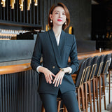 Interview Suit Women Suit Autumn Interview Tooling Set