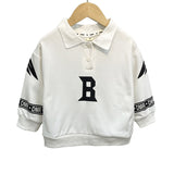 Toddler Boys Sweater Boy's Hoody Children's Long Sleeve Lapel