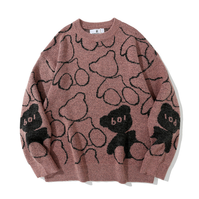Men Sweater Men's Fashion Brand Casual Sweater Idle Style Autumn Trendy Pullover