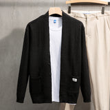 Men's Jackets Autumn Men's Knitted Jacket Loose