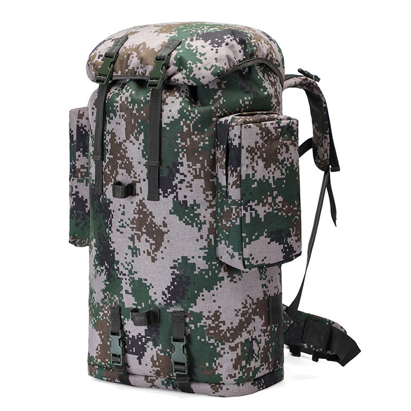 Hiking Backpacks 75L Large Capacity Outdoor Shiralee with U-Tape Frame
