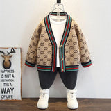 Toddler Boys Sweater Boys' Knitted Jacket Male