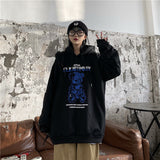 Pop Smoke Hoodies Hooded Sweater Loose Sweet plus Velvet Thickened
