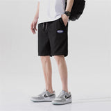 Men White Shorts Summer Men's Casual Pants Loose Sports Men Casual