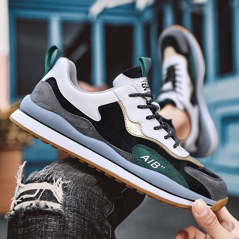Men's Sneaks & Athletic Jogging Shoes Men's Shoes Spring Leisure Summer Breathable Low Top Sneakers Men