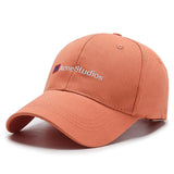 Ball Caps Spring and Autumn Embroidered 100% Cotton Hat Women's Outdoor Baseball Cap