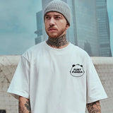 Men T-Shirts Oversize Loose Half Sleeve