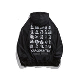 Men's Graphic Hoodies Figure Printed Hooded Long Sleeve Top Men