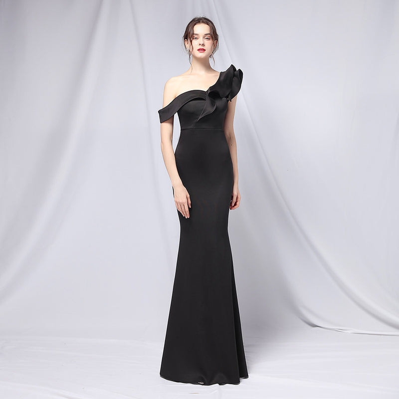 Burgundy Dress Formal Evening Dress Fashion Dress