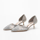 Nude Heels for Wedding Pumps