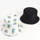 Bucket Hat Fishing Cap Cotton Print Fisherman Hat Printing Casual Sun Hat Sun Hat