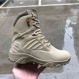 Hiking Shoes Combat Boots High-Top Combat Boots Outdoor Climbing Boots Desert Boots