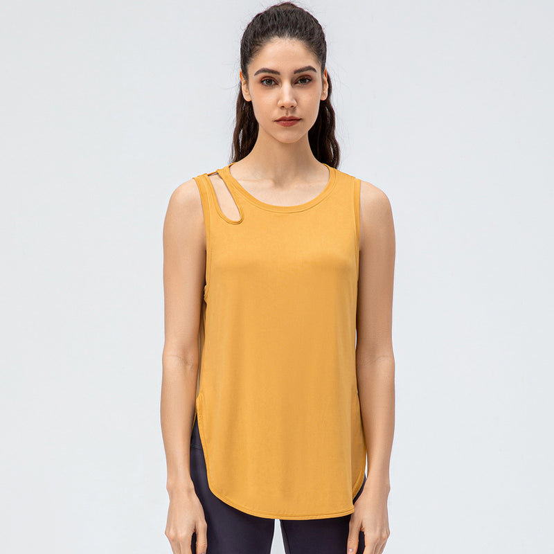 Moisture Wicking Tank Top Yoga Exercise Vest Loose
