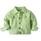 Children Jean Jackets Children's Denim Jacket Autumn Jacket