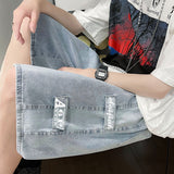 Men Denim Shorts Men's Summer