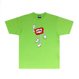 Ice Cream Running Dog T Shirt Loose Printed Audio Rap T-shirt