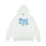 Man Fall Outfits Alphabet Embroidery Loose Couple Hooded Sweater