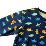 Children Long Sleeve Shirts Spring and Autumn Long Sleeve Sweater Boys' Long-Sleeve T-shirt Bottoming Shirt