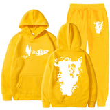Vlone T Shirts & Shorts 2 Piece Set Sports Leisure Pullover Sweater Hooded