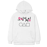 Squid Game Costume 2D Digital Creative Printing Hooded Sweater