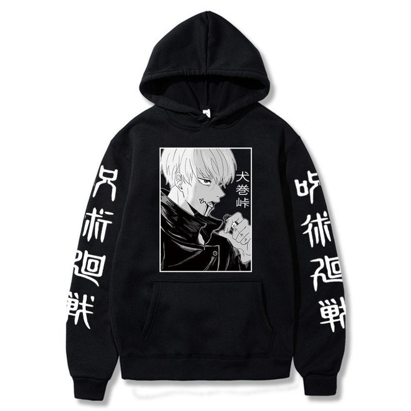 Anime Hoddies Heat Transfer Patch Hooded Sweatshirt