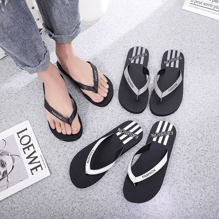 Men Slippers Non Slip Shoes Indoor Outdoor Summer Casual Sandals Men's Beach Indoor and Outdoor