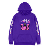 Squid Game Costume Men's and Women's Hooded Sweater