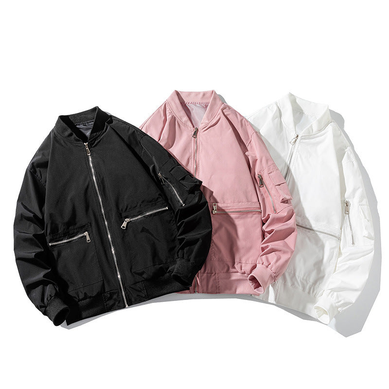 Varsity Jacket Spring And Autumn Jacket Men'S Baseball Uniform Coat For Women