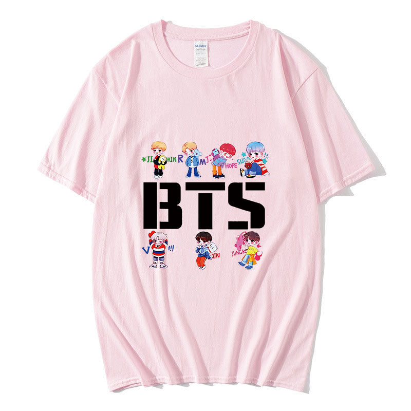 BTS Proof T Shirt Summer Short Sleeve T-shirt