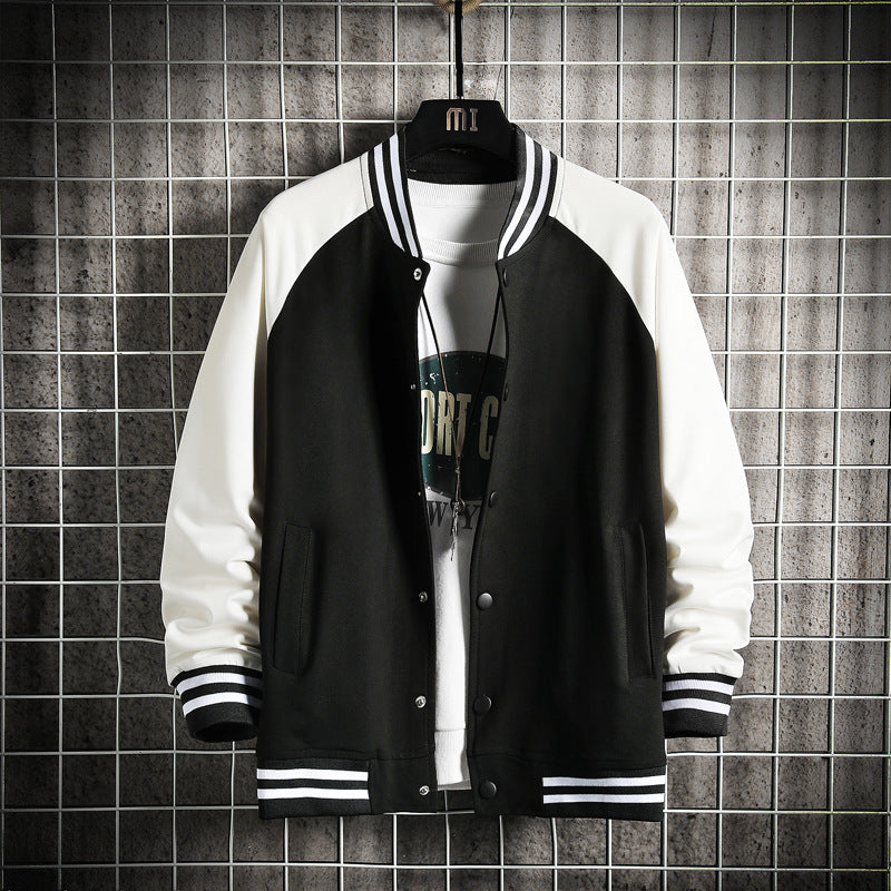 Men's Jackets Autumn Loose Baseball Uniform Coat Men's Sports