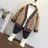 Toddler Boys Sweater Boys' Knitted Jacket Male