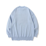 Men Sweater Letter Embroidered Knitwear Men's Pullover