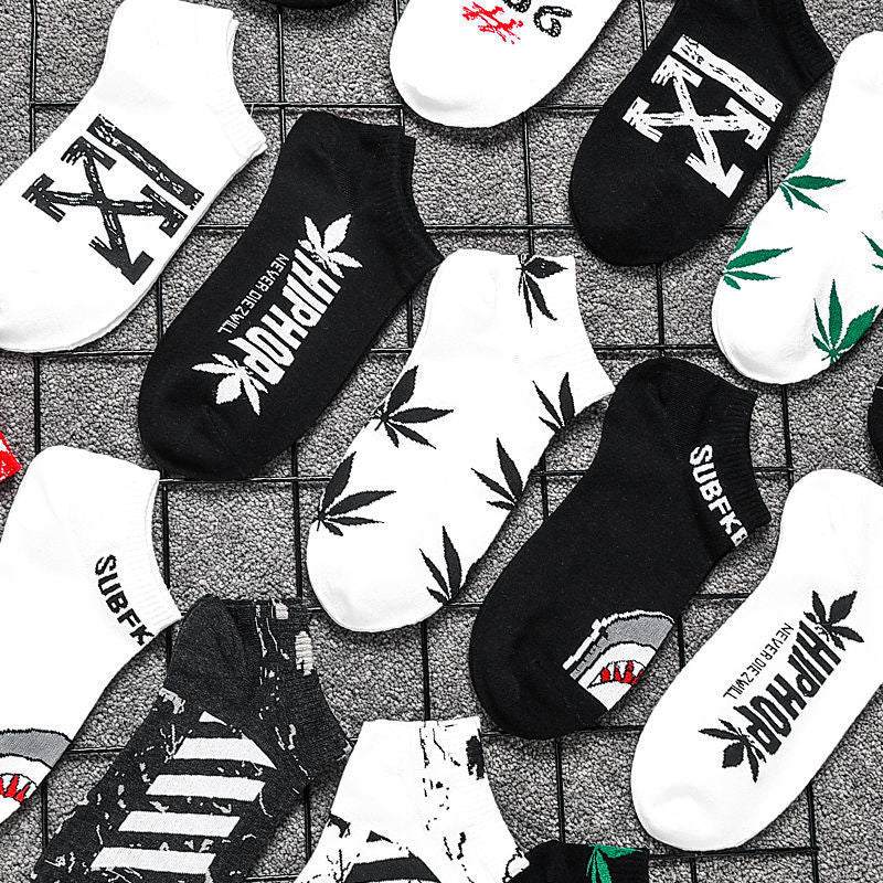 Off White Socks Male Socks Summer Sports Men Socks