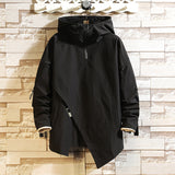 MEN'S Hoodie Turtleneck Irregular Design
