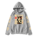 Anime Hoddies Anime Kimetsu No Yaiba Sweatshirt Autumn and Winter Fleece Hoodie