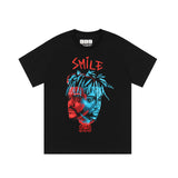 Vlone T Shirt Summer Printed Male And Female Couples Wear Loose Short Sleeve T-Shirt