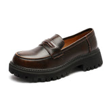 Mary Jane Shoes Women'S Flat Shoes Retro British Style Pumps