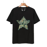 Vlone T Shirt Starfish Printed Short Sleeve
