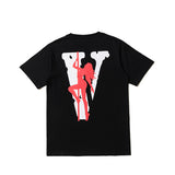 Vlone Stripper T Shirt Summer Big V Female Male And Female