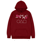 Squid Game Costume 2D Digital Creative Printing Hooded Sweater