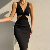 Mauve Dress Bridesmaid Autumn Fashion Strap Dress High Waist Slim Dress